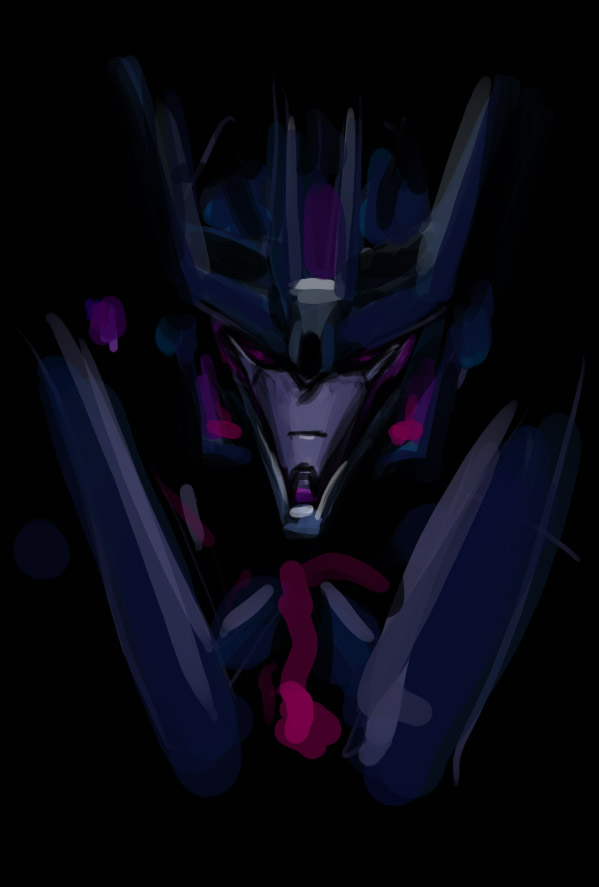 Transformers Prime - Soundwave's face by ValentineLdq on DeviantArt