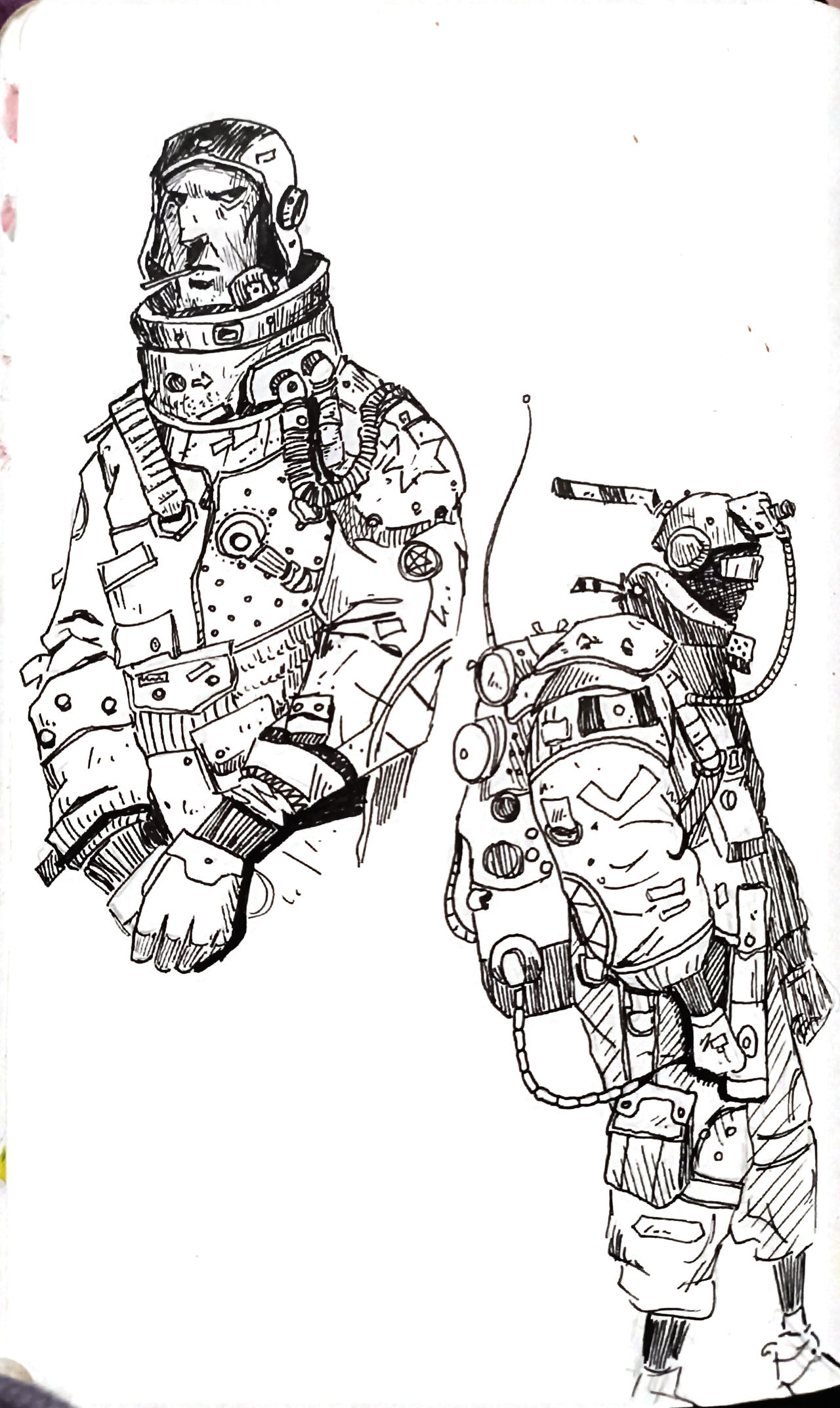 Drawing Commando Space Space soldiers by Arretimage on DeviantArt