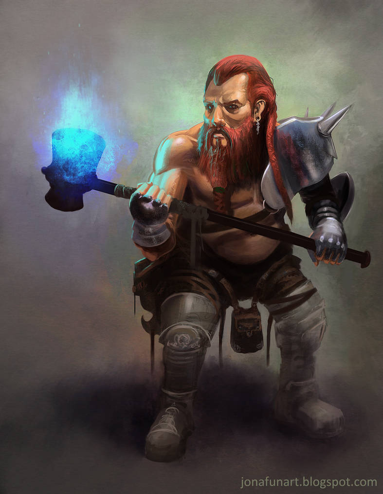 Dwarf design by JonathanMacgregor on DeviantArt