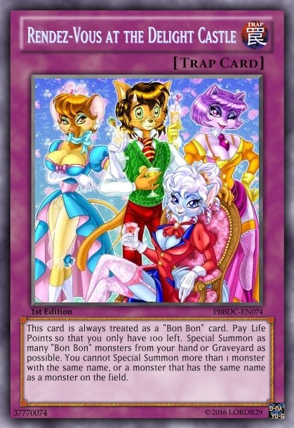 Rendez-Vous at the Delight Castle (PBB-YGO! Card)