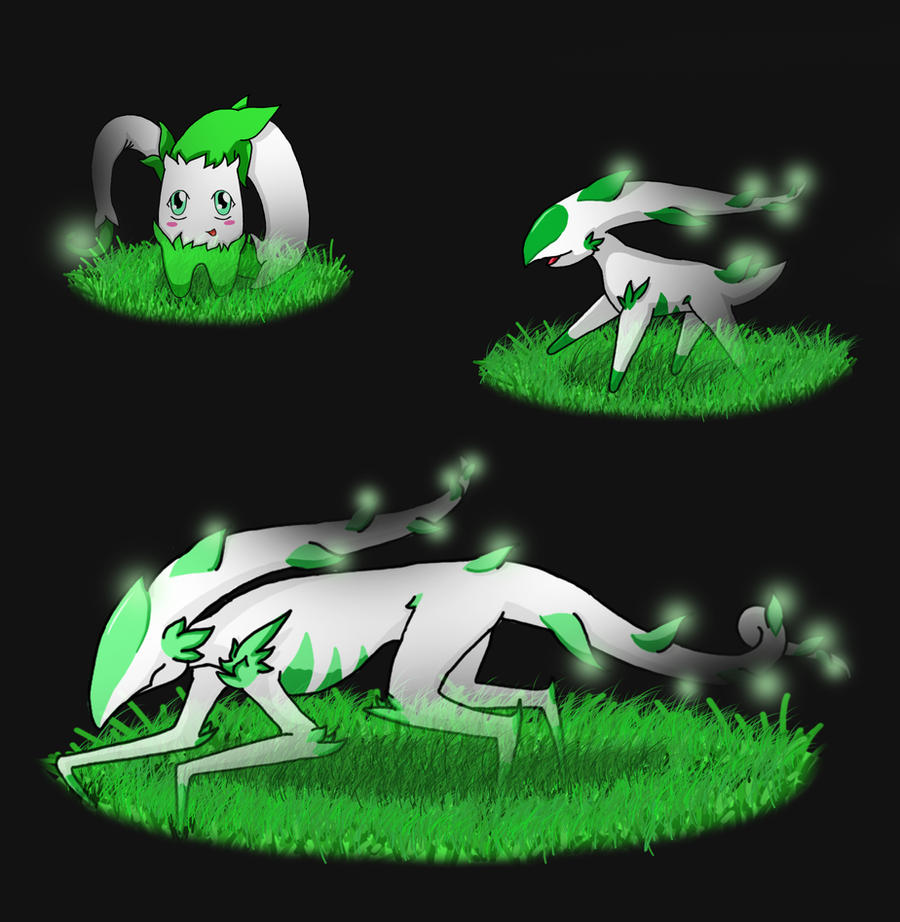 fakemon grass and ghost typs