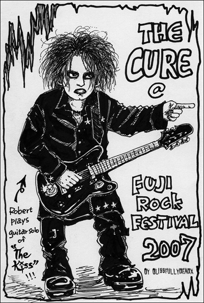 THE CURE -FUJI ROCK FES'07 02