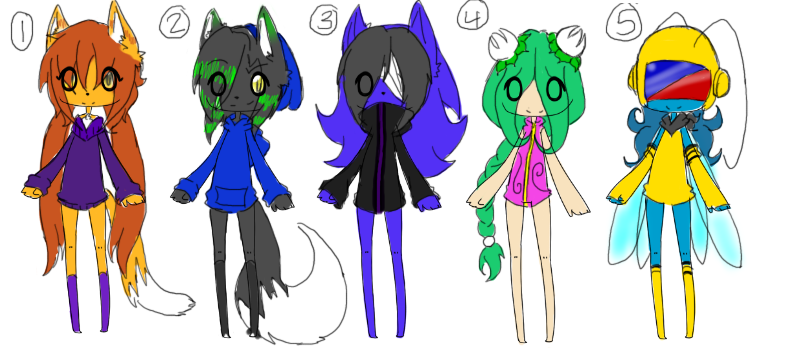 free adoptables 9*CLOSED*