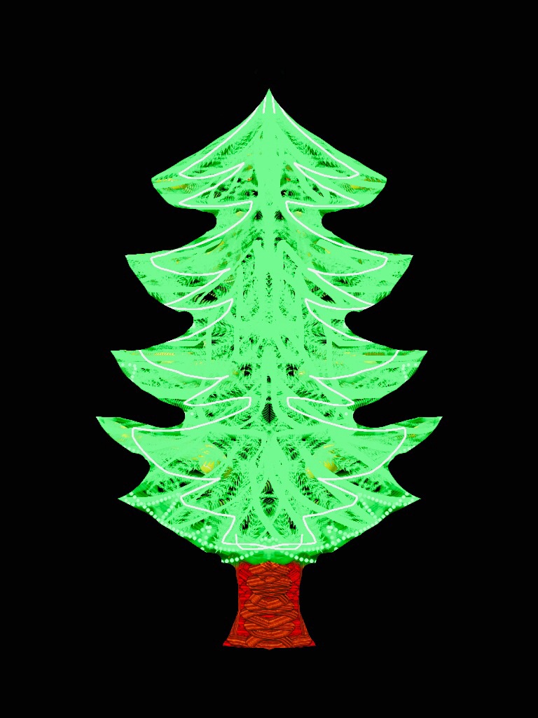 Luminous Pine Tree