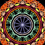 Blurred Wheel Kaleidoscope