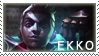 Ekko - League of Legends stamp by Caomha