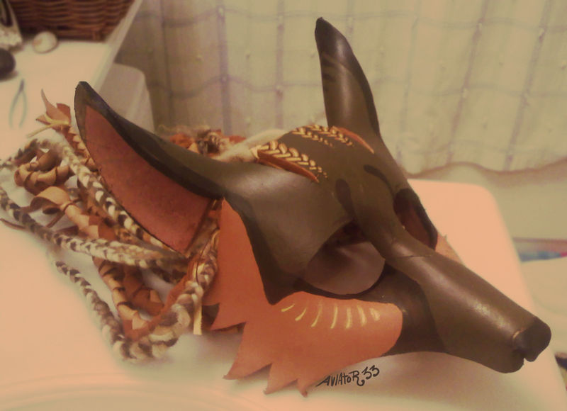 Custom Fox Mask Fox Mask preview by Hauket on DeviantArt