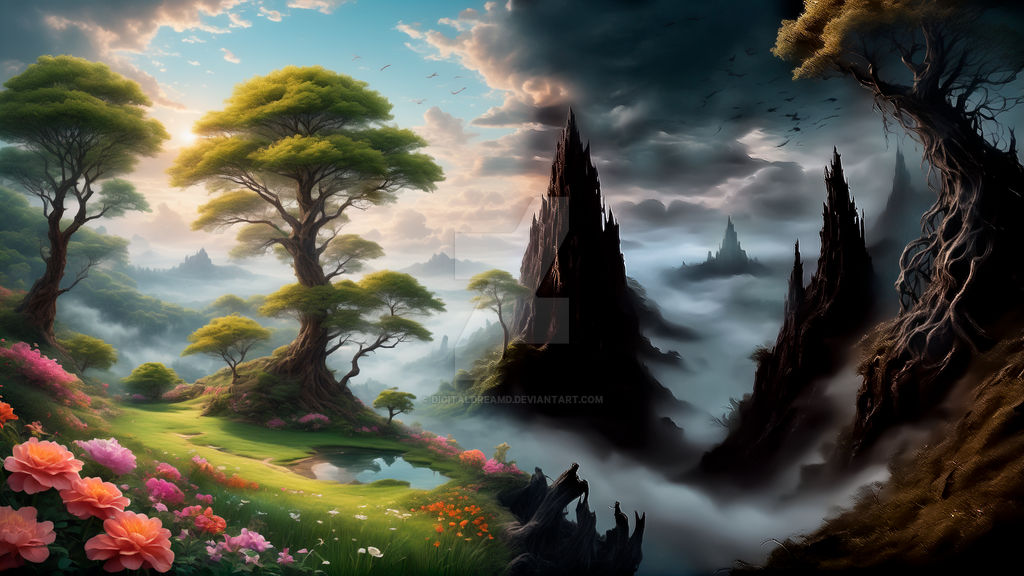 Download Dream World Fantasy Nature Royalty-Free Stock
