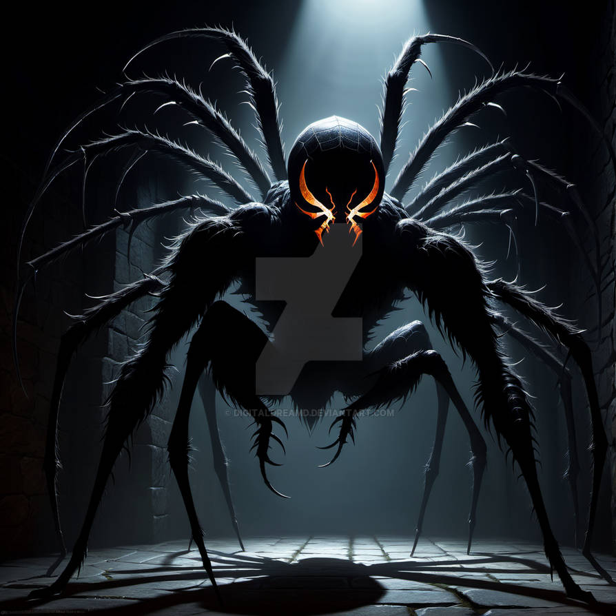 Spider Creature by DigitalDreamD on DeviantArt