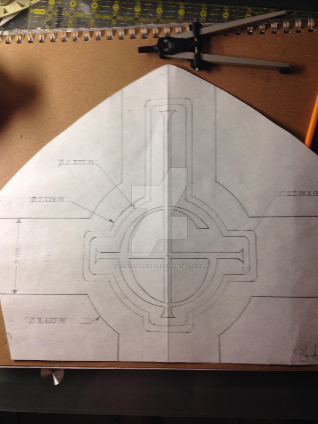 Mitre Pattern Papa Emeritus II Mitre Pattern by revolverkiller on DeviantArt