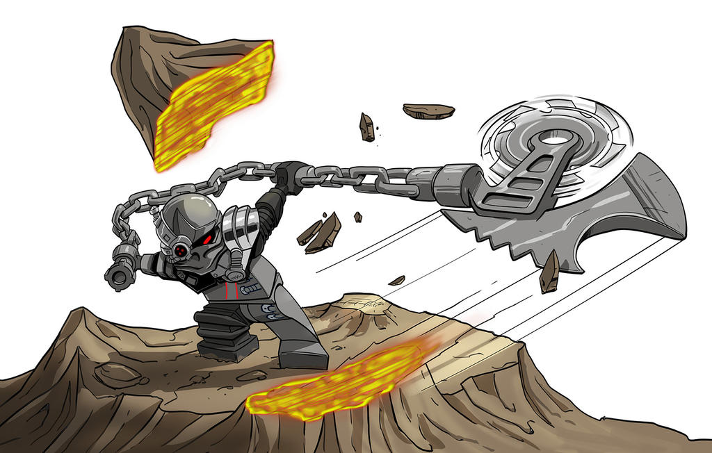 Ninielroid Roid Nindroid in action by RobKing21 on DeviantArt