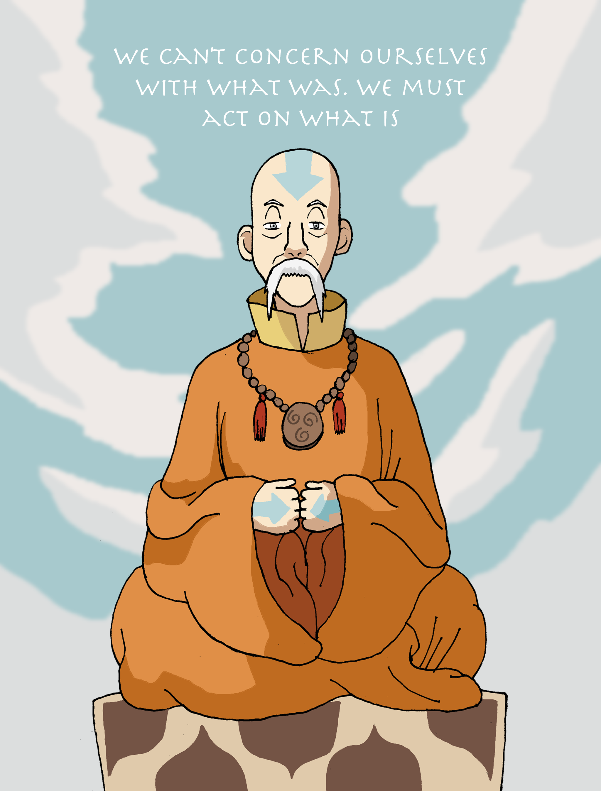 Monk Gyatso - Act on what is by Juggernaut-Art on DeviantArt