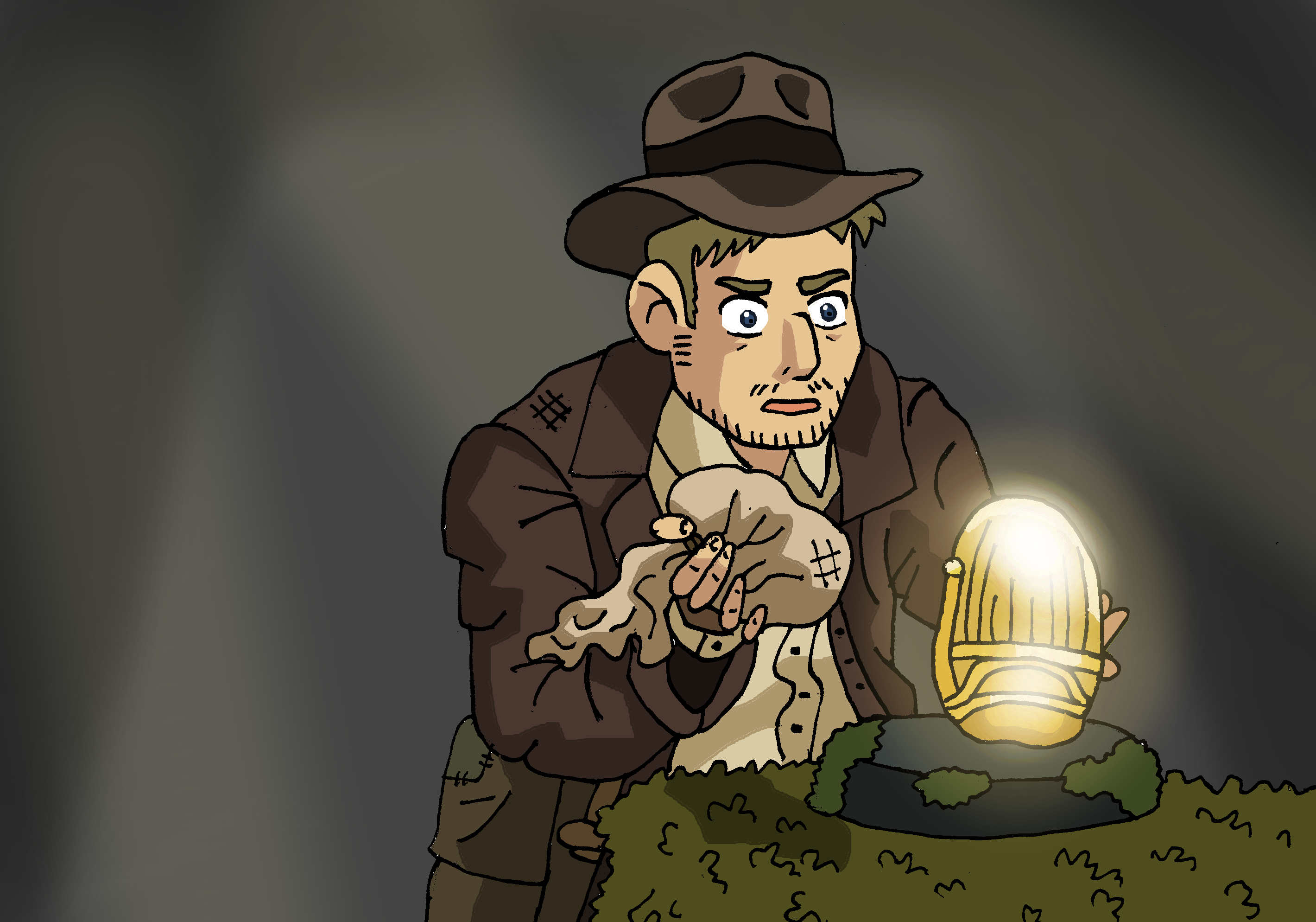 Indiana Jones Treasure Hunting - Ghibli Style by Juggernaut-Art on DeviantArt Indiana Jones Treasure Hunting - Ghibli Style by Juggernaut-Art on DeviantArt