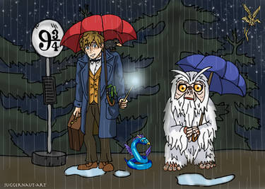 Fantastic Beasts Meets Studio Ghibli