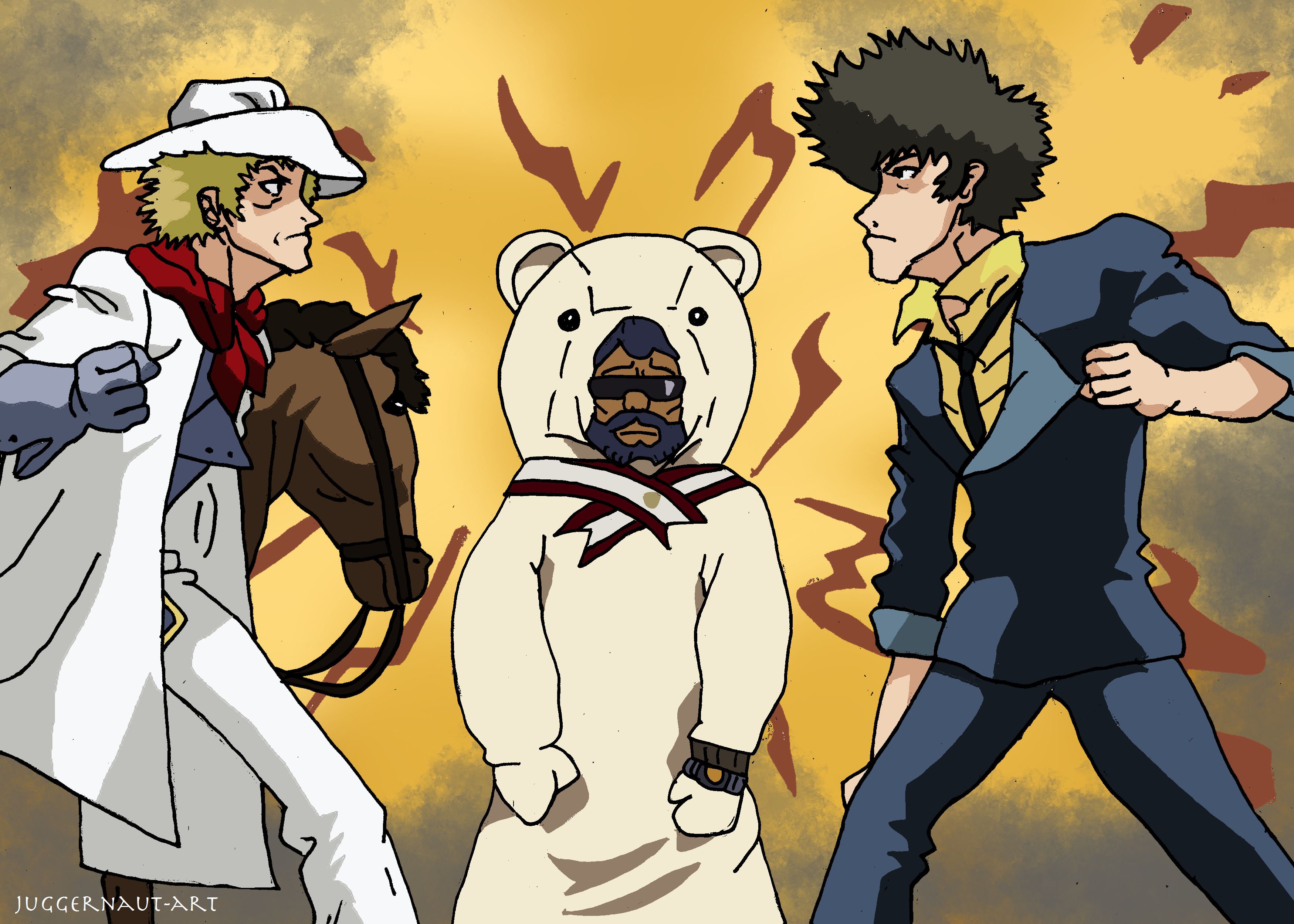 Cowboy Bebop Cowboy Funk By Juggernaut Art On Deviantart Cowboy Bebop Cowboy Funk By Juggernaut Art On Deviantart