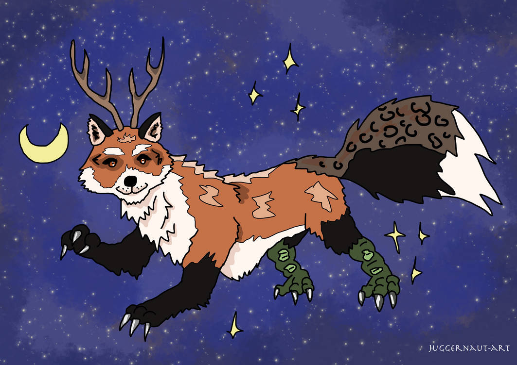 Fox Dragon Deviantart Fox Dragon by Juggernaut-Art on DeviantArt