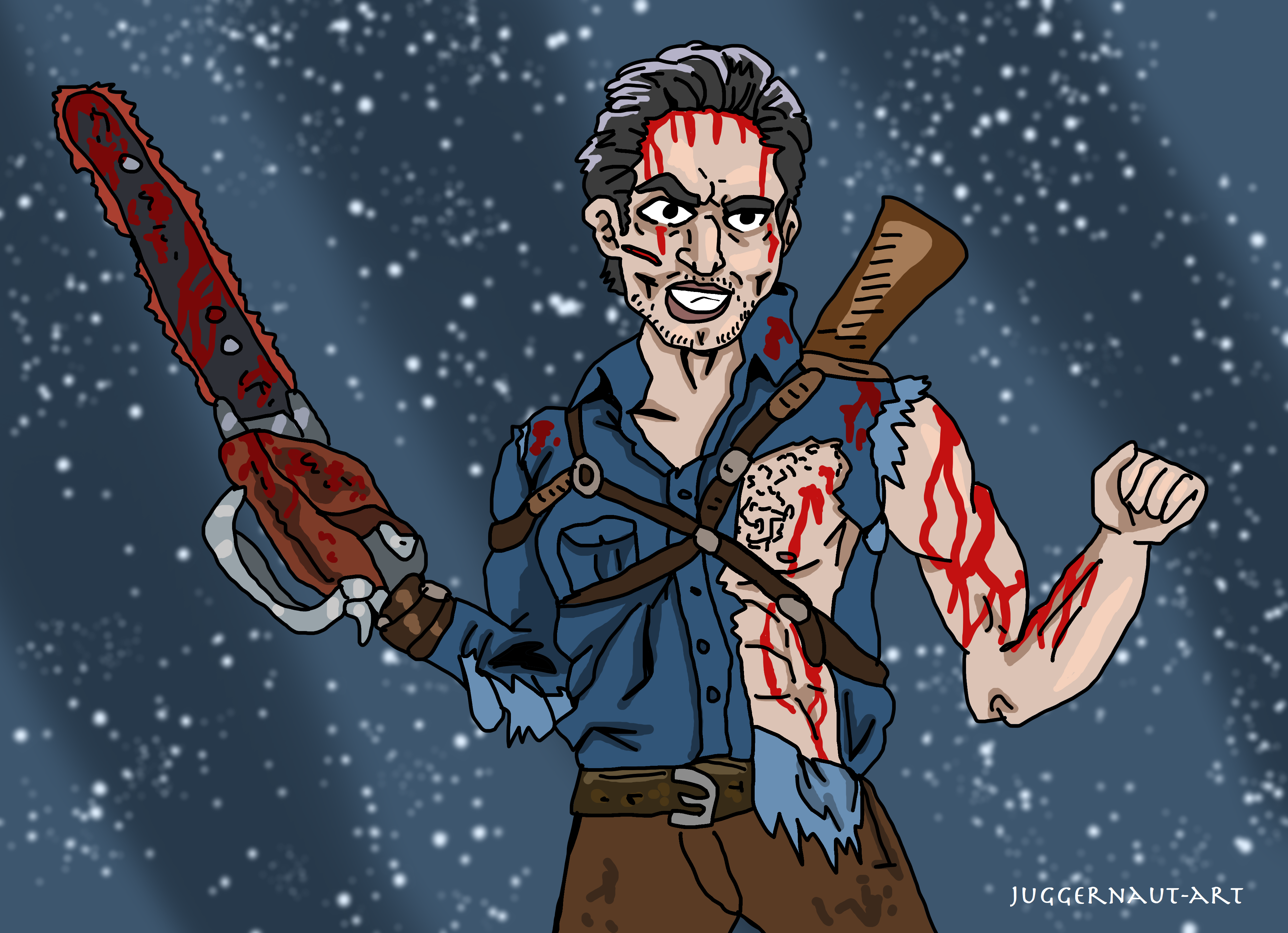 Ash Williams Series (Ash vs Evil Dead) by AshSlashyofGroovy on DeviantArt