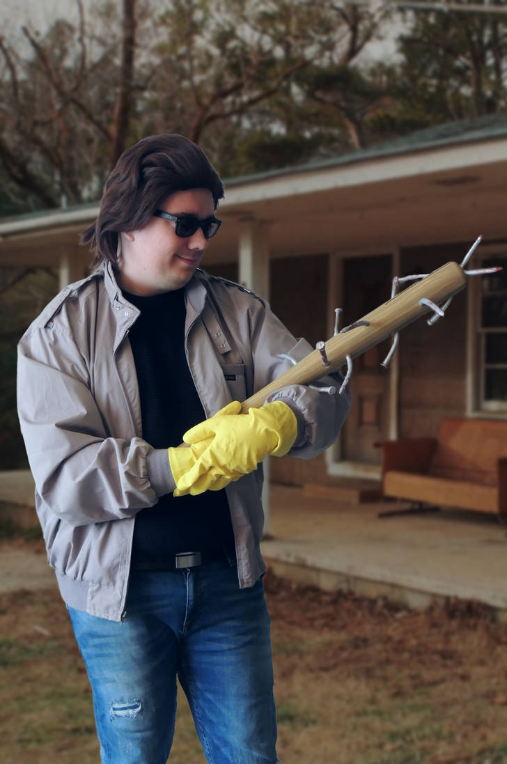 Steve Harrington and his bat by Juggernaut-Art on DeviantArt