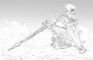 Ghost Rider Fan Art Sketch