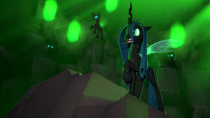 Queen in Green