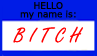 HELLO: my name is