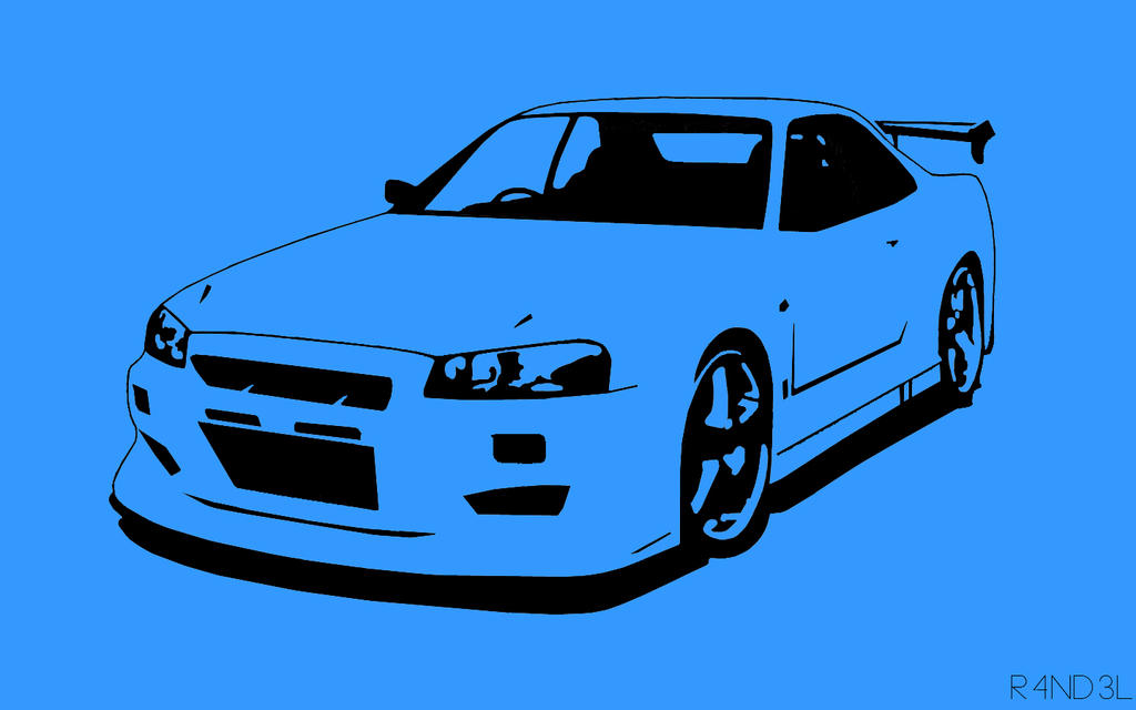 Skyline r34 by r4nd3l8888 on DeviantArt