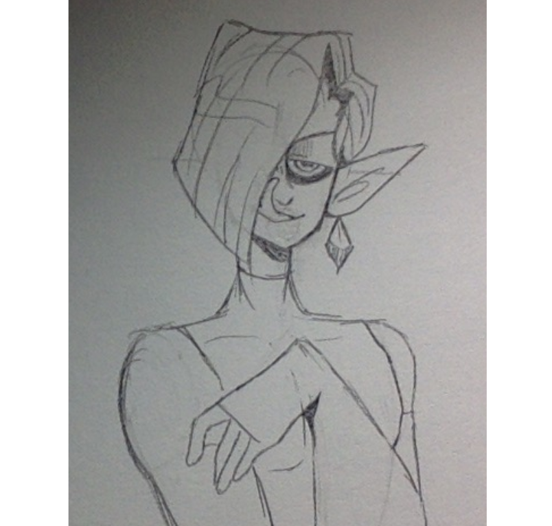 im sorry whenever i draw ghirahim he looks like an