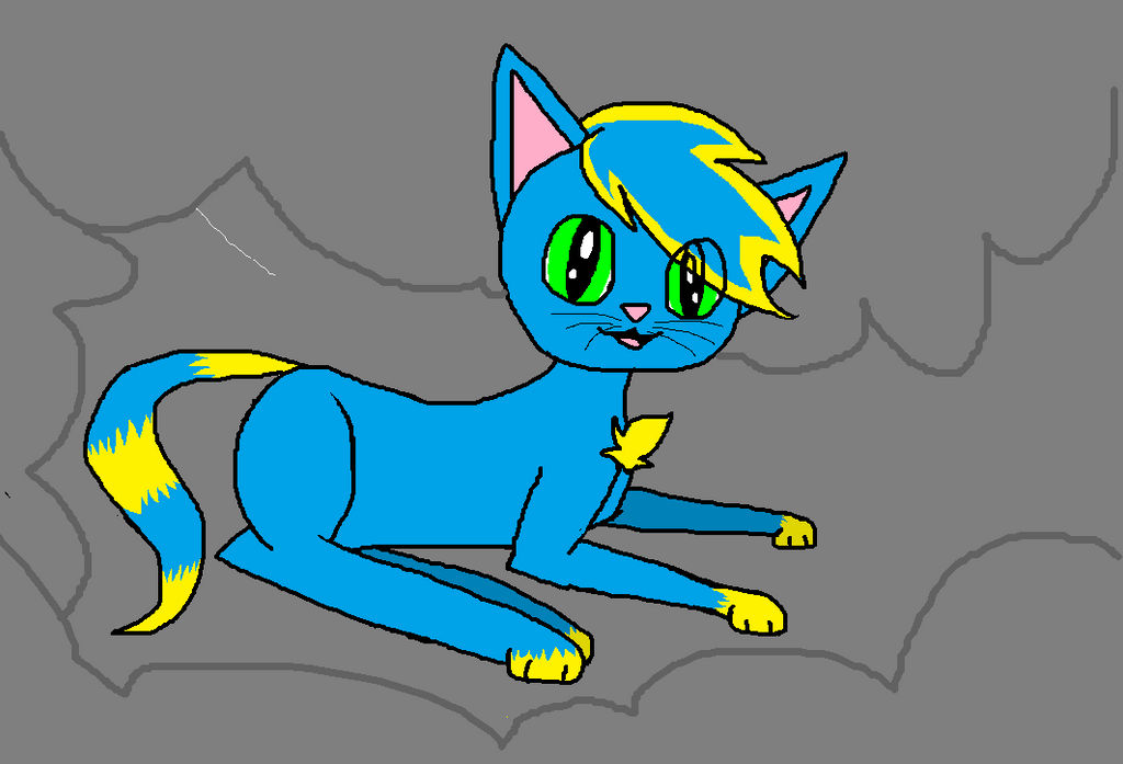 Lightning The Cat by Dillyt on DeviantArt