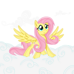 Flutters with clouds