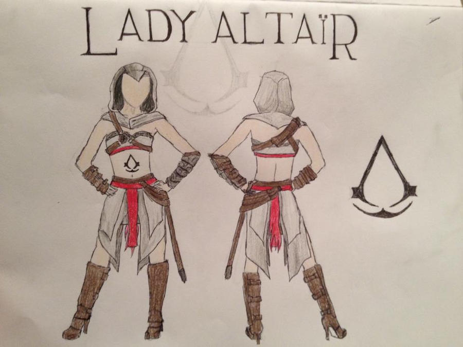 Altair Cosplay Sketch