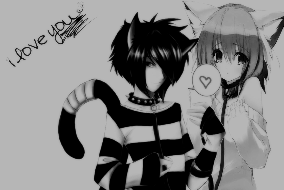 emo neko love