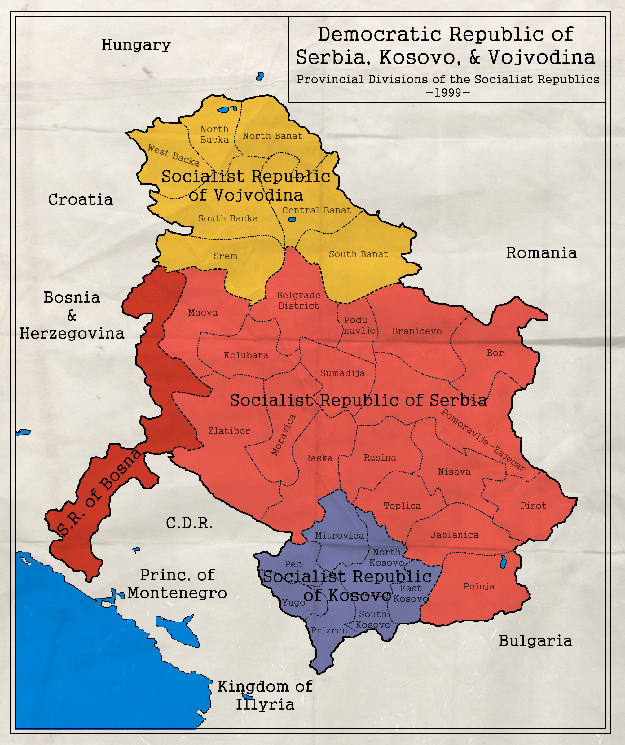 Democratic Republic of Serbia, Kosovo, i Vojvodina by zalezsky on DeviantArt