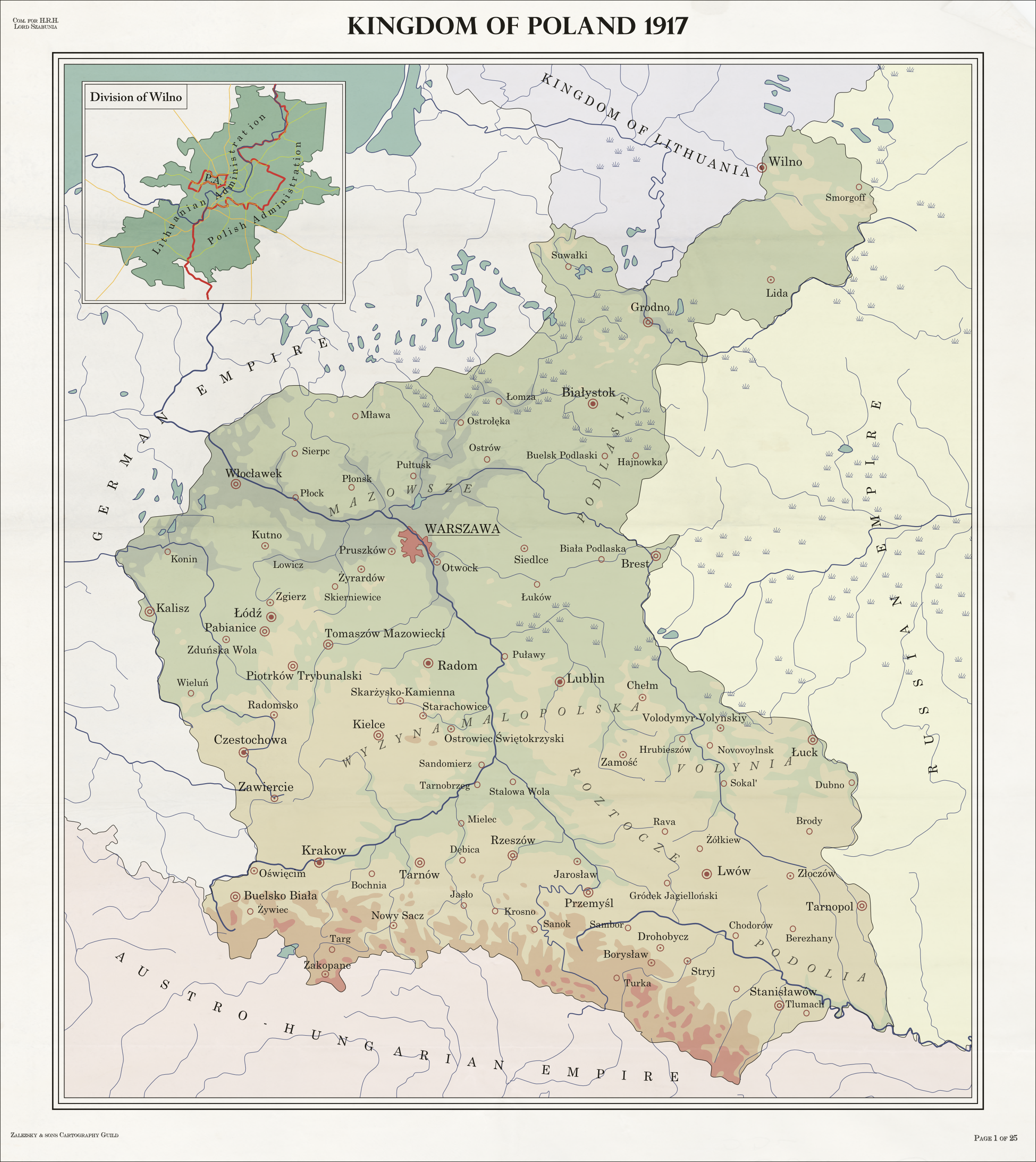 Kingdom of Poland 1917