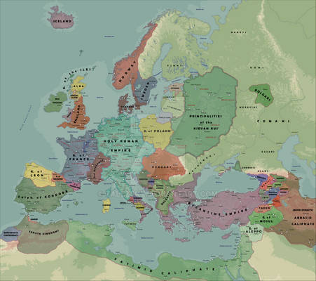 Europe 1000 C.E. [Commission]