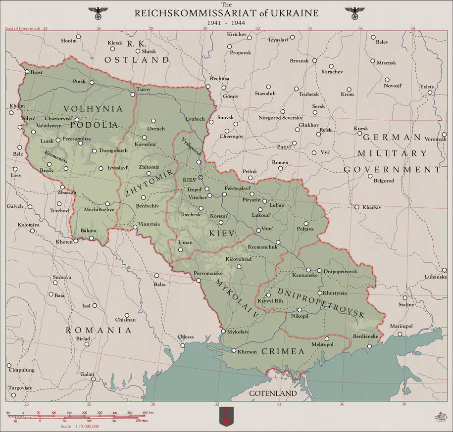 The Reichskommissariat Of Ukraine By Zalezsky On DeviantArt the-reichskommissariat-of-ukraine-by-zalezsky-on-deviantart