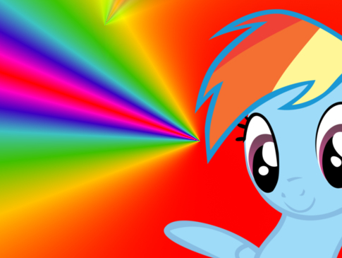 Rainbow Dash (small) Wallpaper