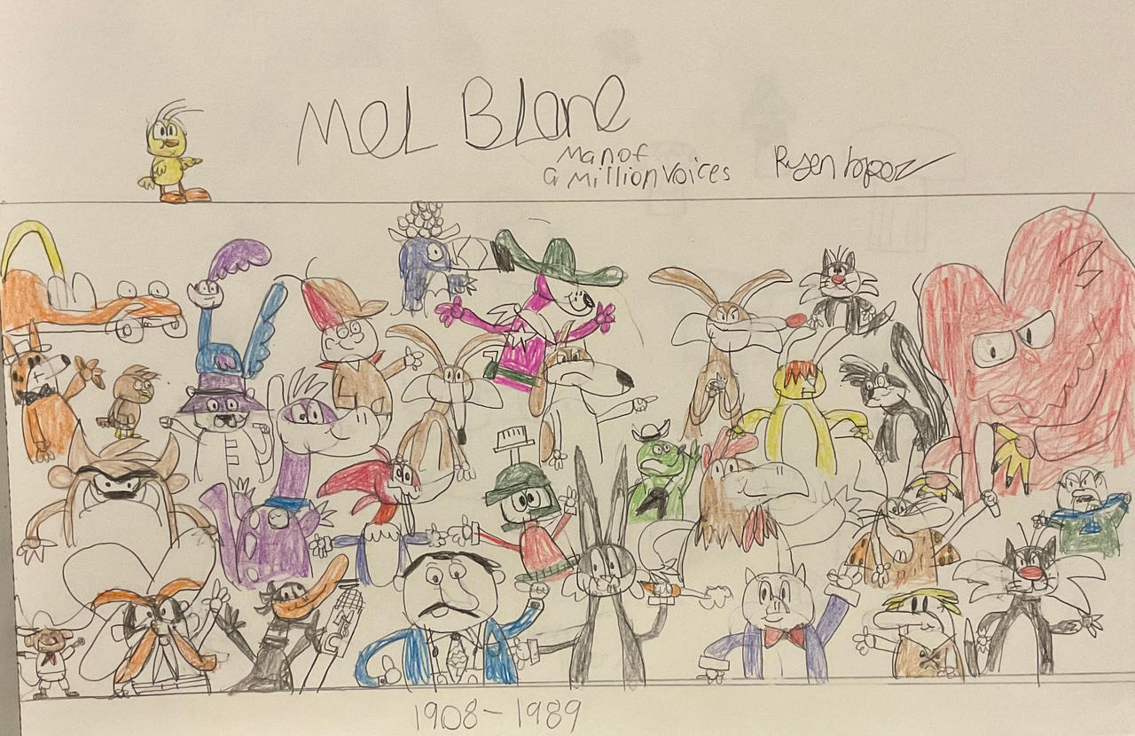 Mel Blanc And Those 1 000 Voices By Firstbuster1999 On Deviantart Mel Blanc And Those 1 000 Voices By Firstbuster1999 On Deviantart