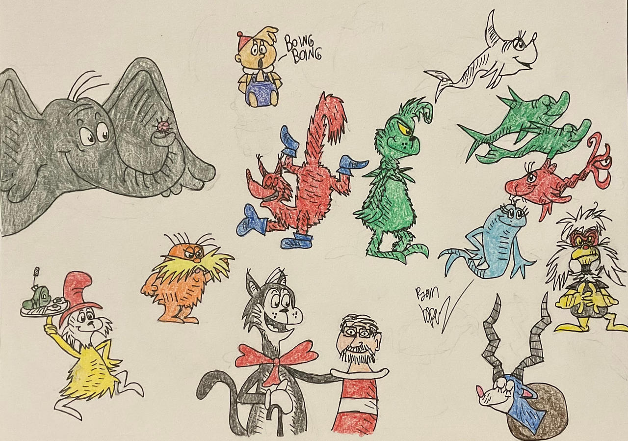 Dr. Seuss Day by FirstBuster1999 on DeviantArt