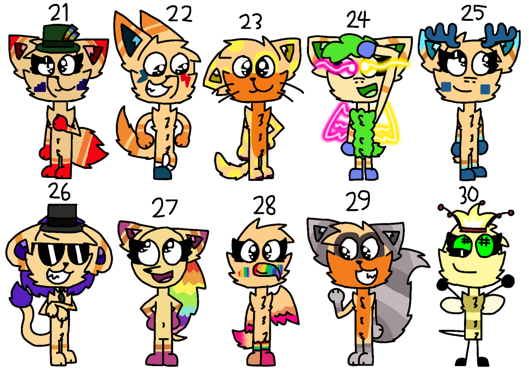Numberblocks as animals part 3 by bunnymouseelectro on DeviantArt