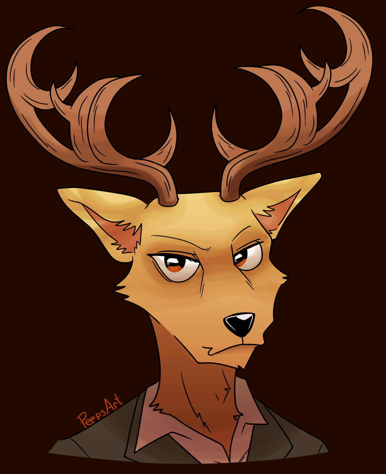 Beastars Deviantart Beastars - Louis by PeepsandTubz on DeviantArt