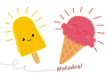 Kawaii ice creams