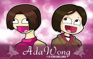 Ada Wong #10YearChallenge