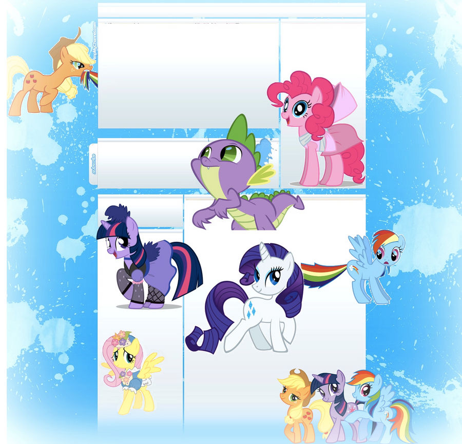 MLP youtube background by MoonlightMewMew on DeviantArt