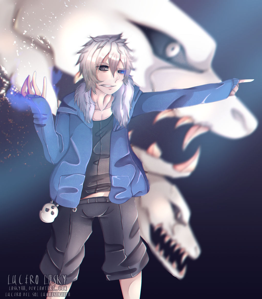 REMAKE:. sans the skeleton undertale by lasky111 on DeviantArt