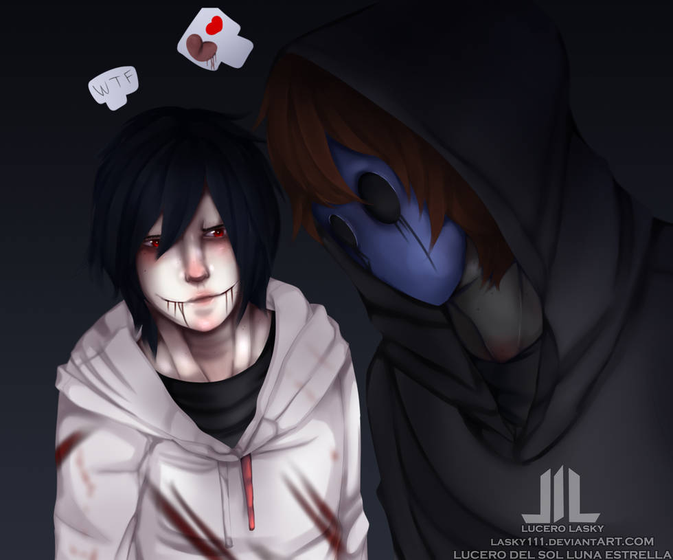 Collab Jeff The Killer And Eyeless Jack By Lasky111 On