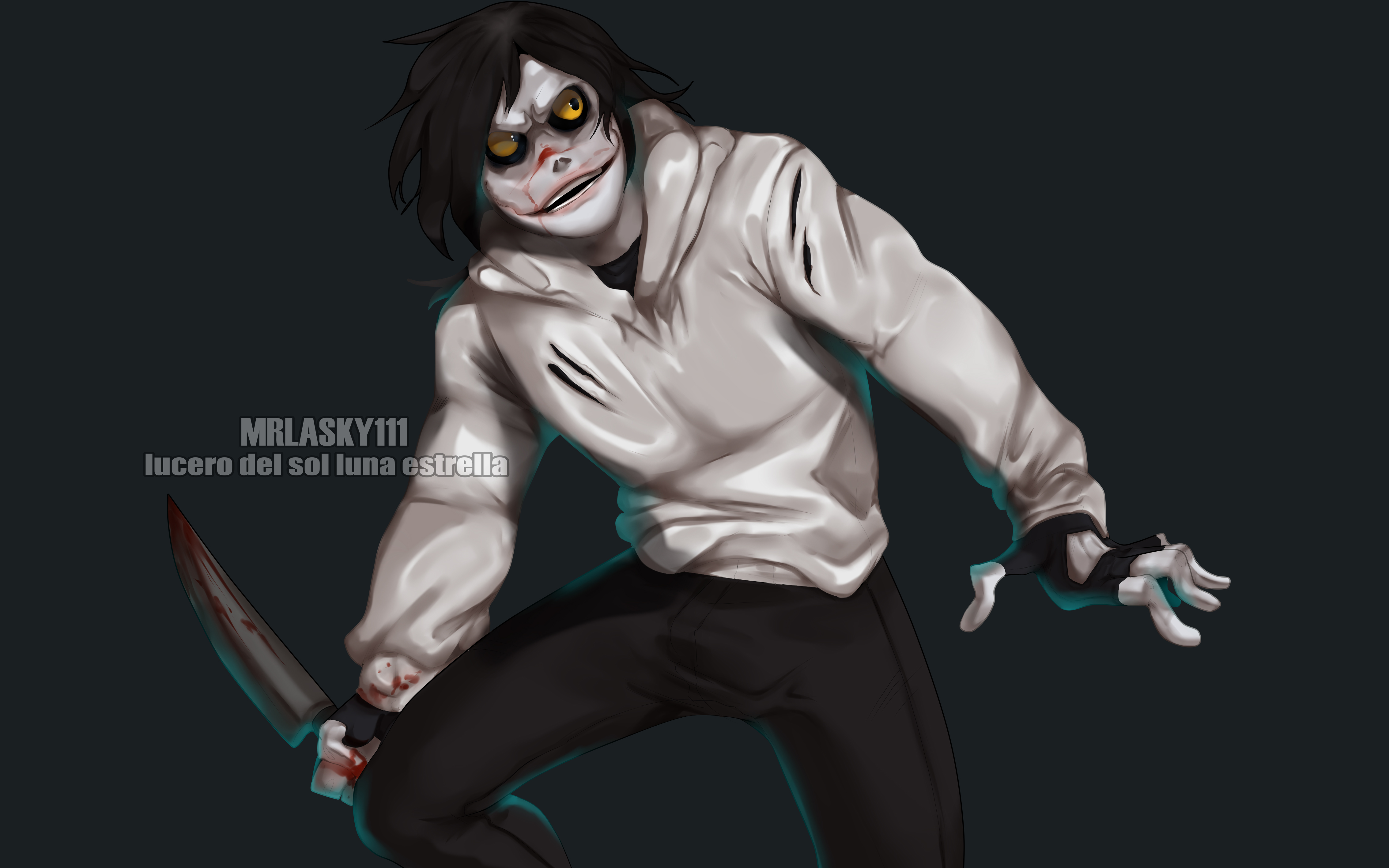 Jeff the Killer (Creepypasta fanart) by Rierden201 on DeviantArt