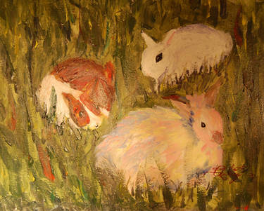 Painted rabbits