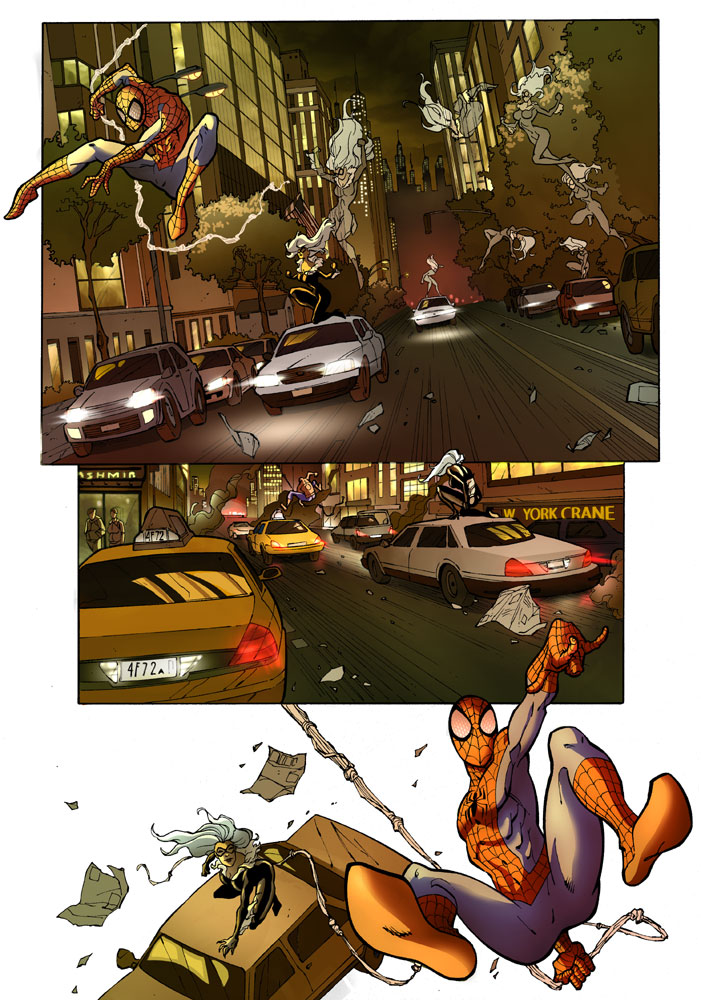 Spiderman sample page 3 by qualano