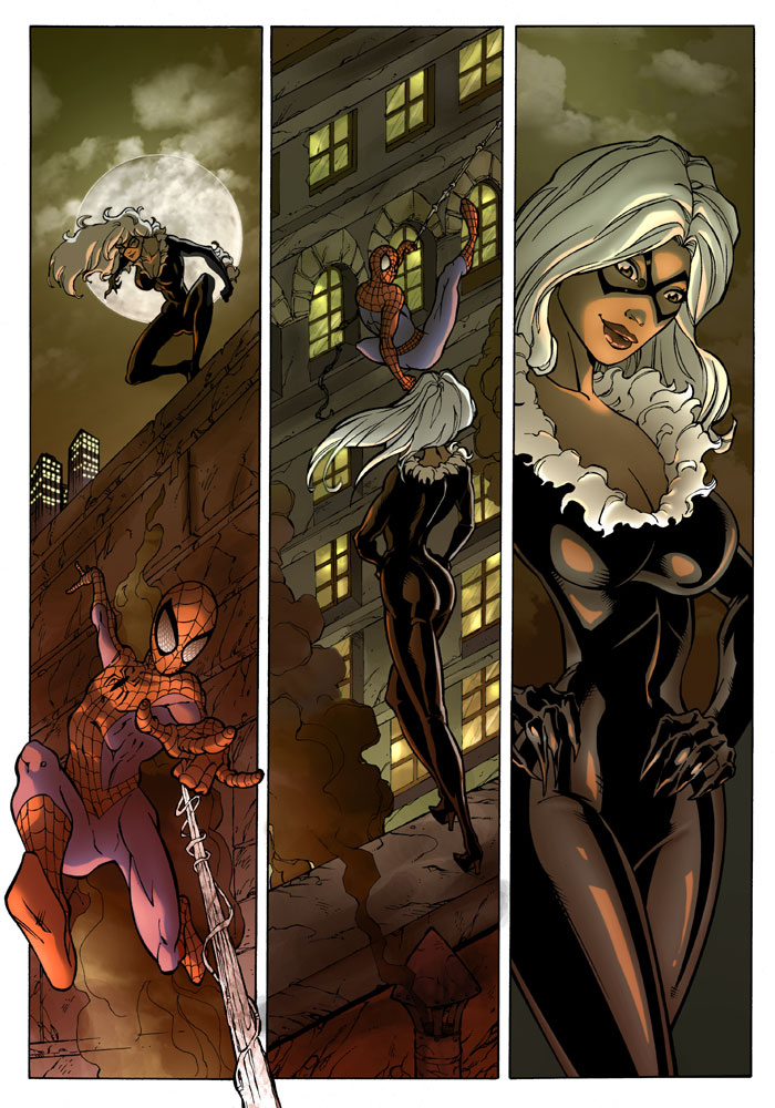 Spiderman sample page 2 by qualano