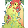 poison ivy Art Nouveau